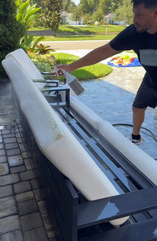 How to clean outdoor patio furniture