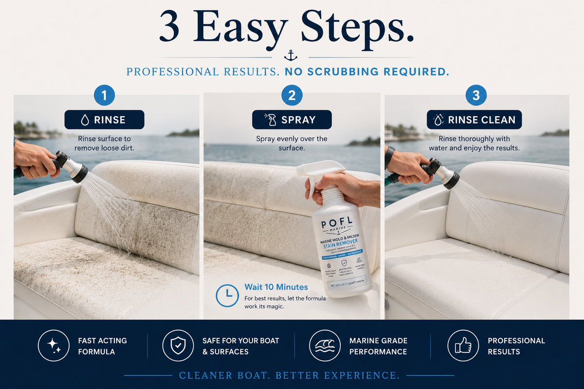 POFL® Marine Mold & Mildew Stain Remover